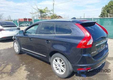 2016 Volvo Xc60 T5 Drive-E Premier из США, поврежденный, VIN YV440MDK8G2811335